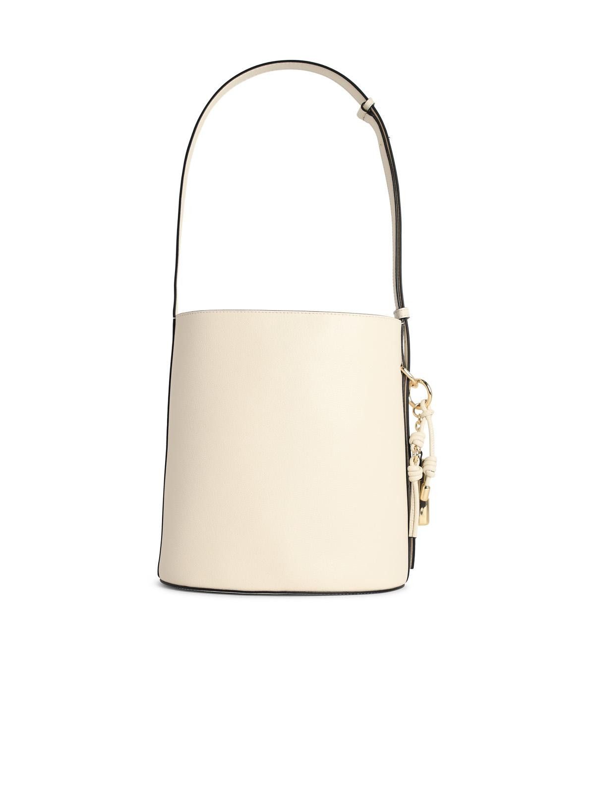 Furla FURLA Cream Leather 'Roxie' Bucket Bag Size ONE SIZE - 3 Thumbnail