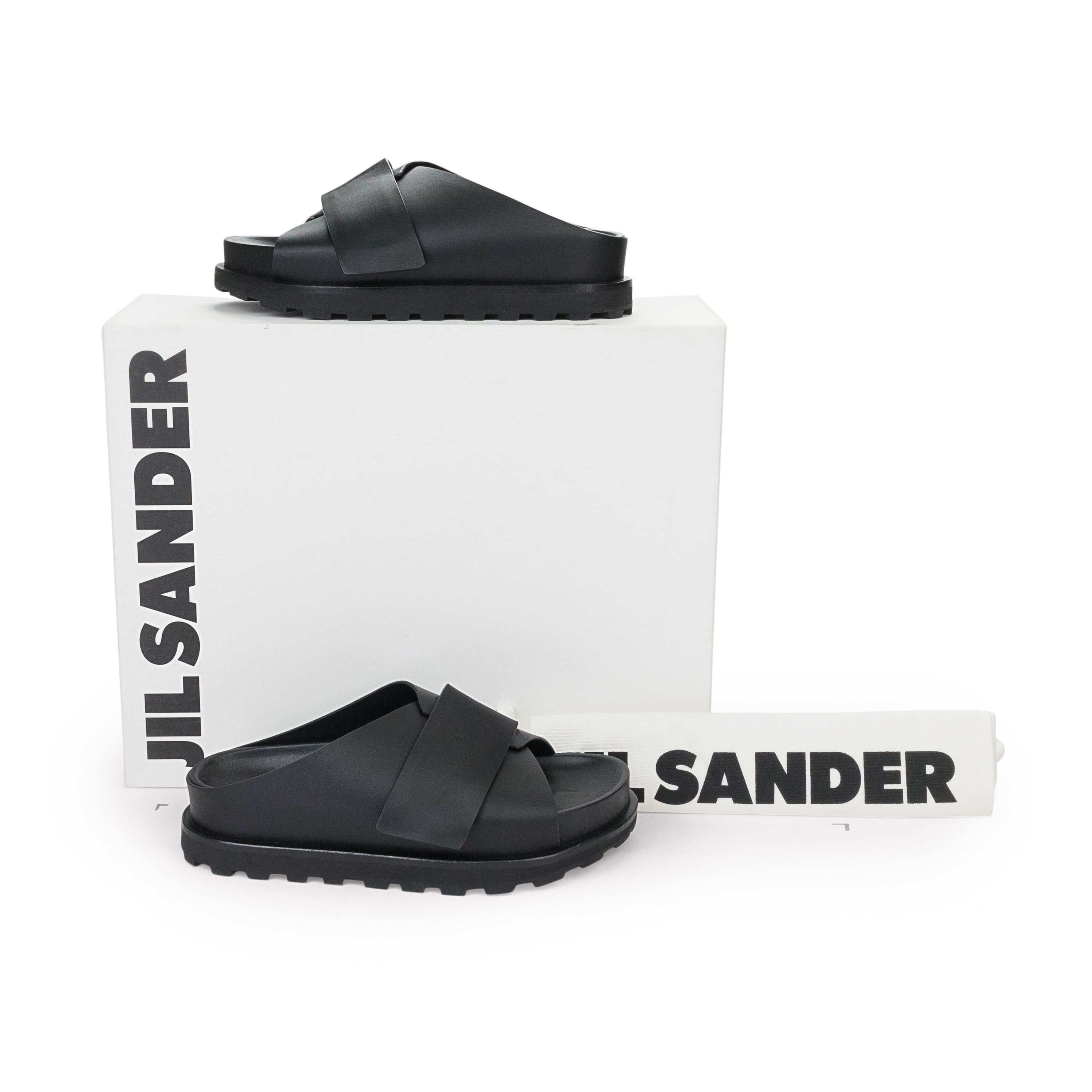 Jil Sander LEATHER SANDAL SIZE 40