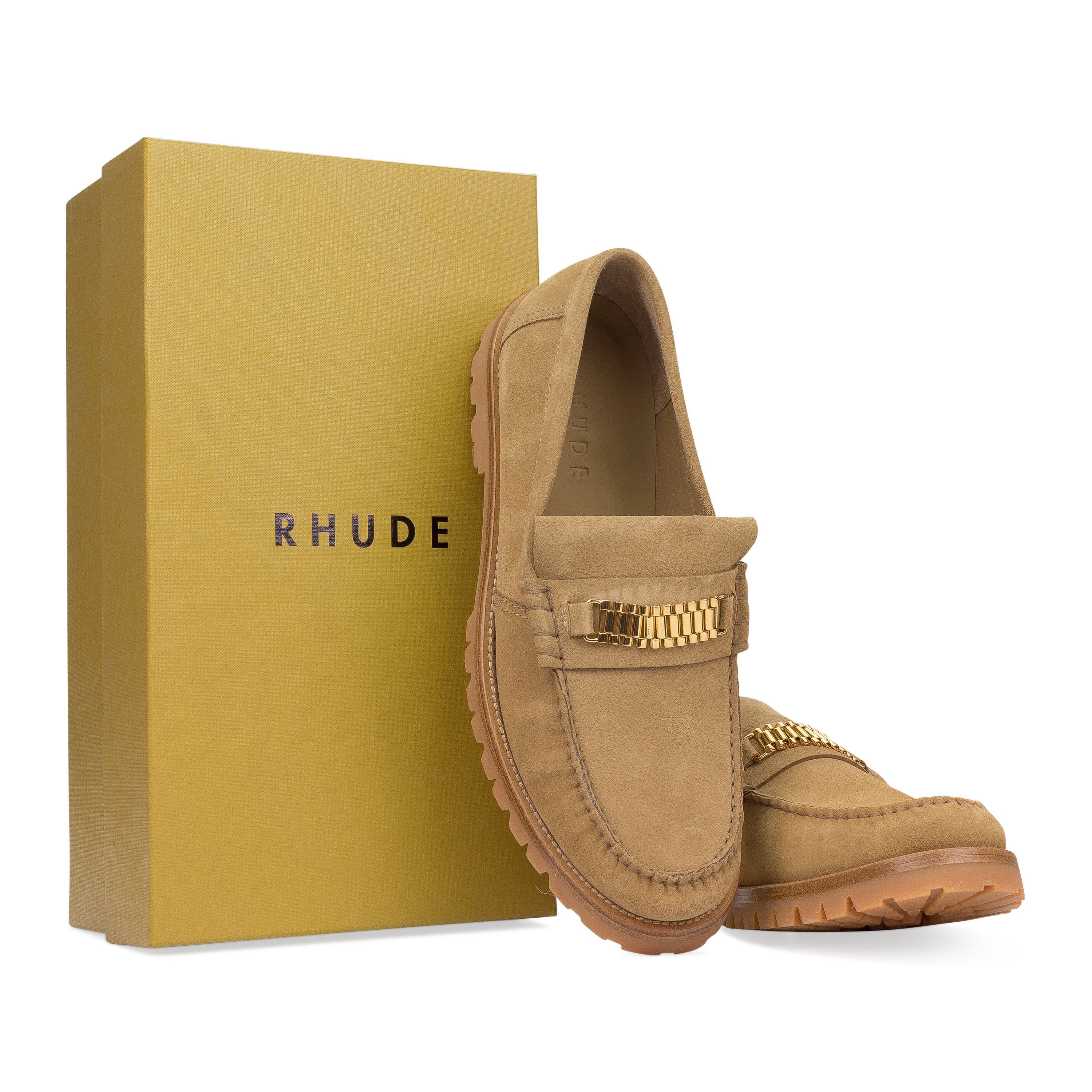 Rhude Rhude BEIGE LUG LOAFERS SIZE 8 Size US 8 / EU 41 - 7 Thumbnail