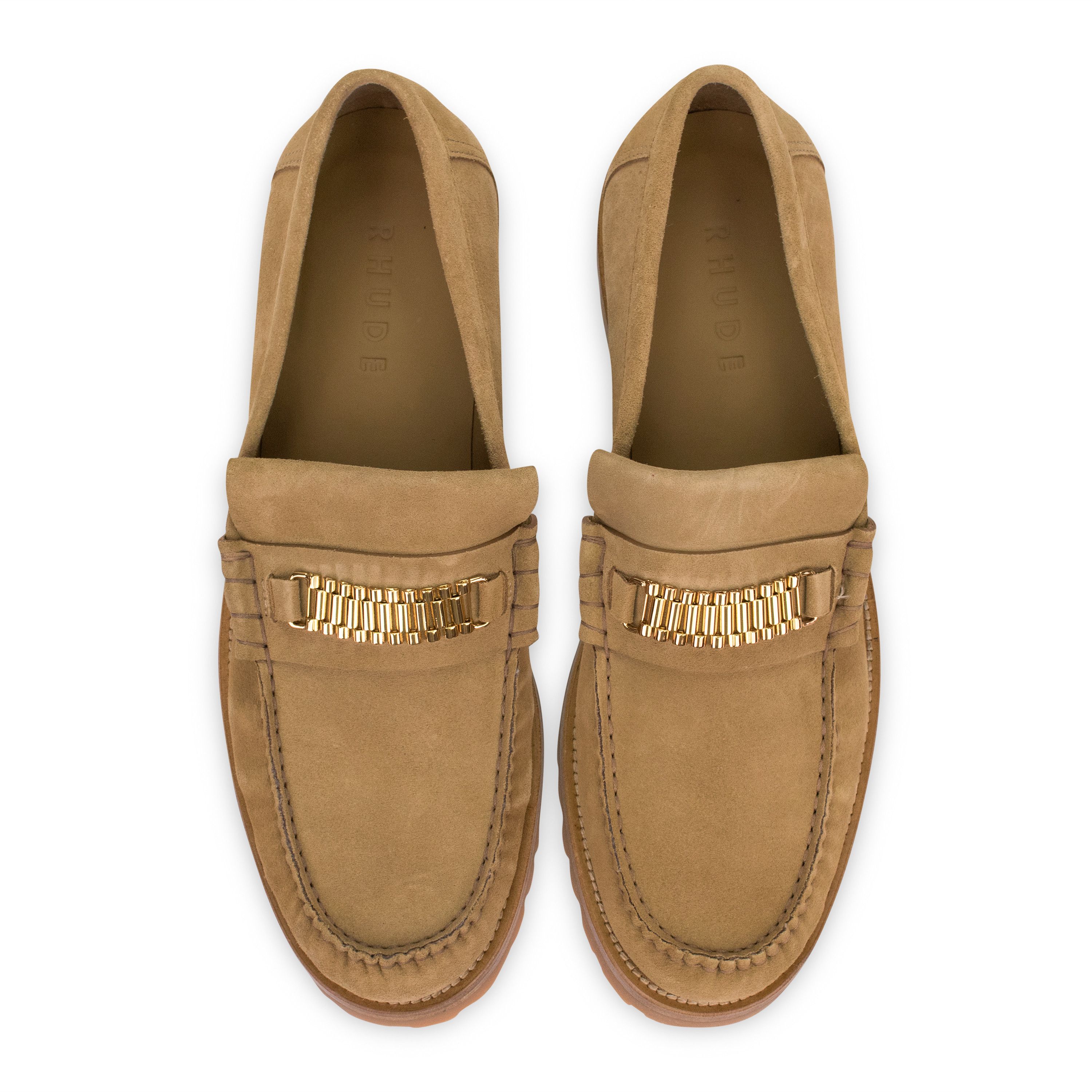 Rhude Rhude BEIGE LUG LOAFERS SIZE 8 Size US 8 / EU 41 - 1 Thumbnail