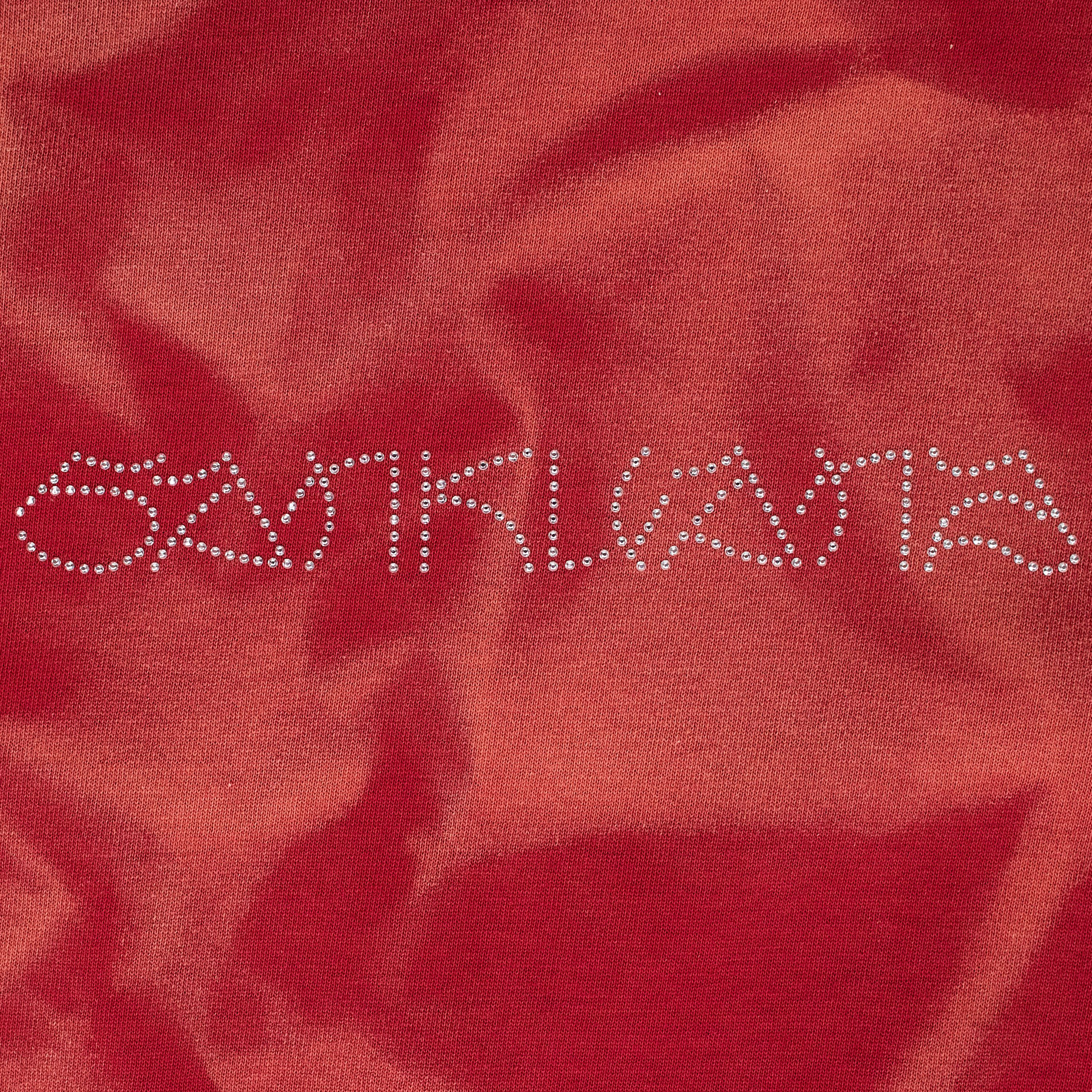 Sankuanz RED OVERDYED TURTLENECK SWEATER SIZE M