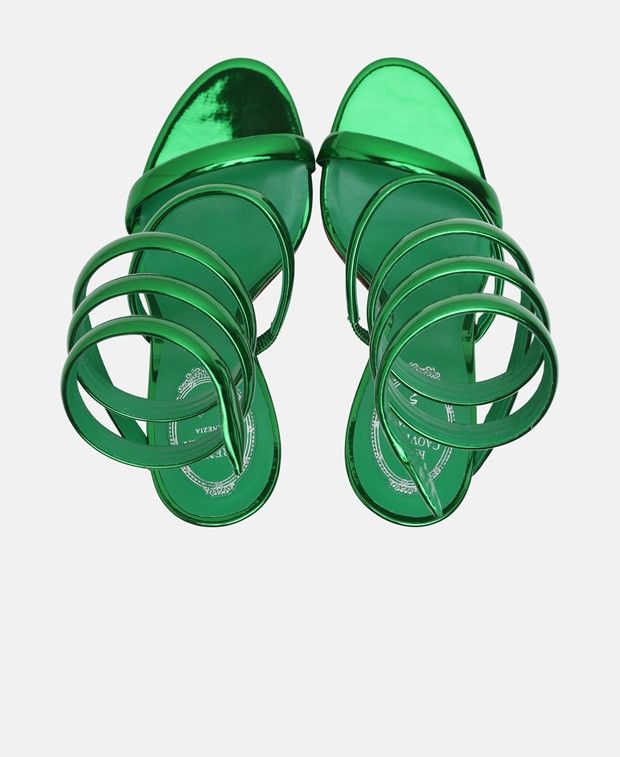 Rene Caovilla Cleo Cleopatra Ankle strap sandals Size US 7 / IT 37 - 3 Thumbnail