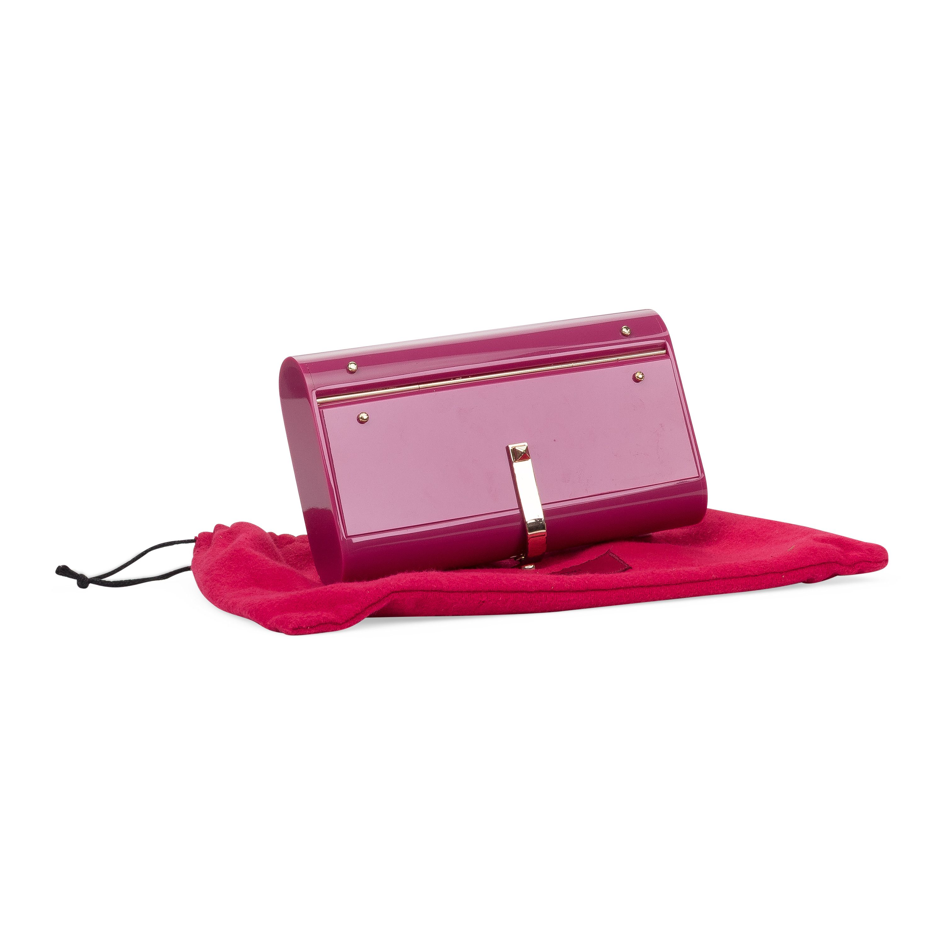Valentino Fuchsia Clutch SIZE OS