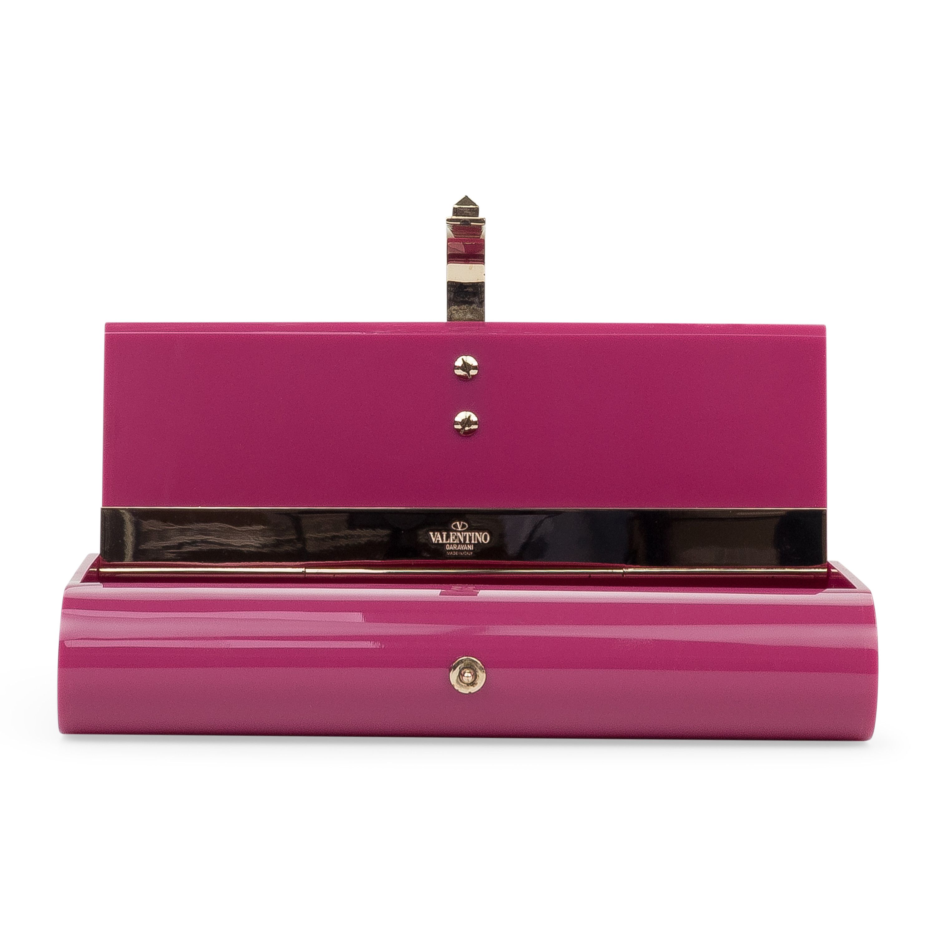 Valentino Fuchsia Clutch SIZE OS