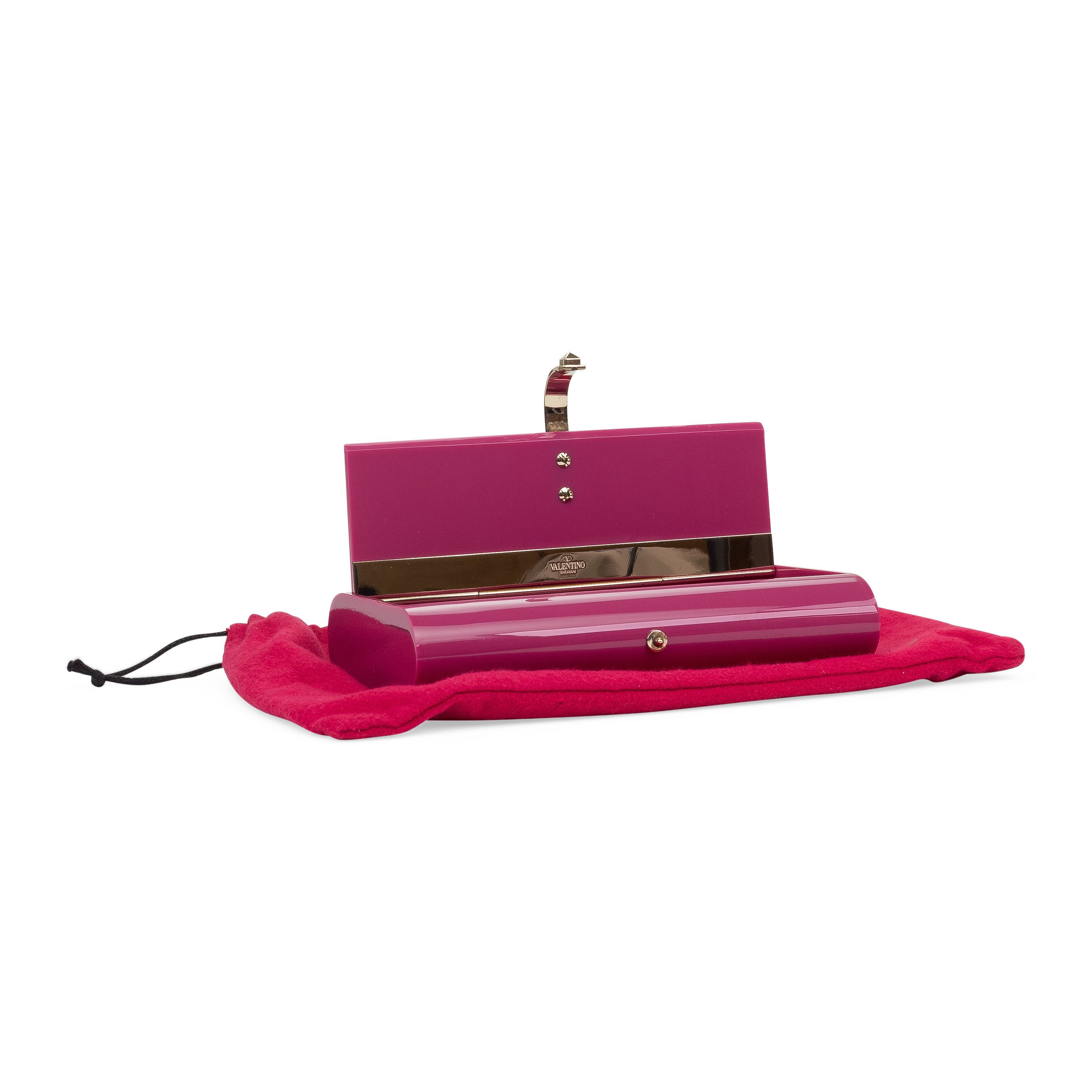 Valentino Fuchsia Clutch SIZE OS