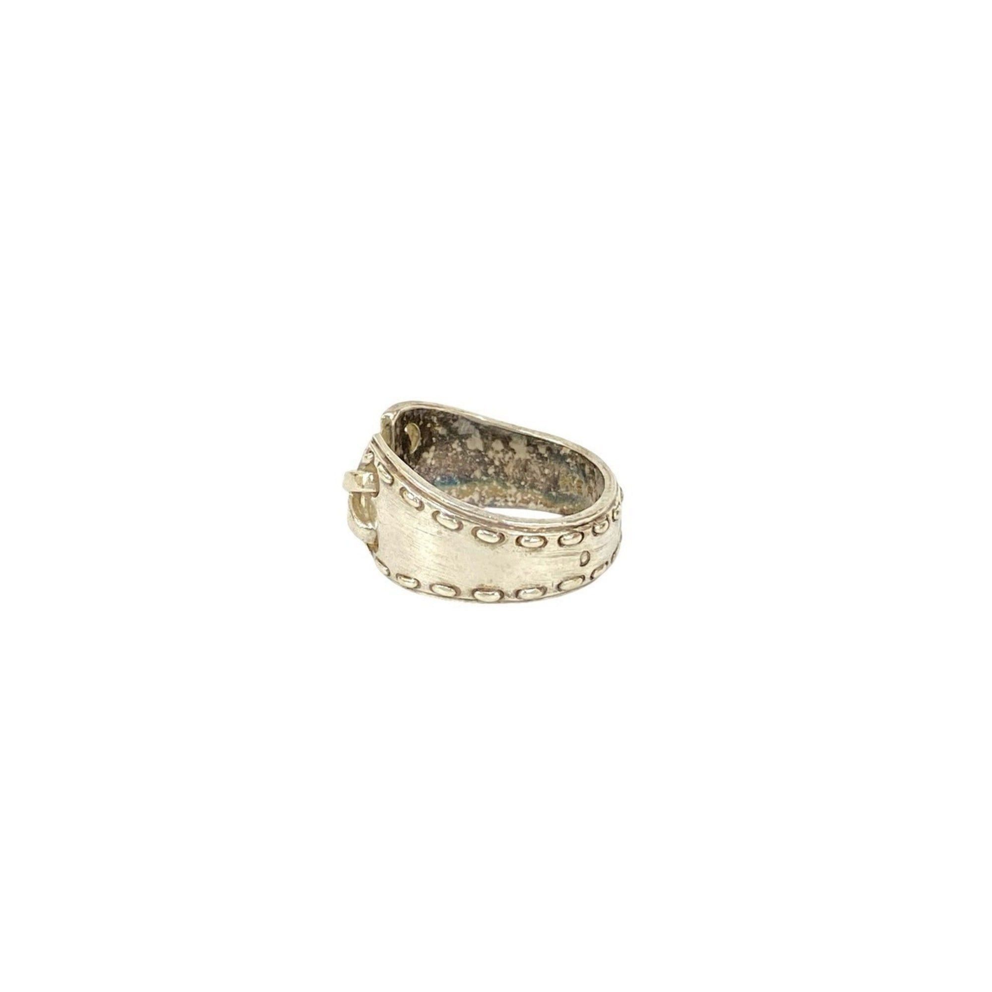 Hermes HERMES Mexico Ring, 925 Sterling Silver, Size 9, Women's, 47918 Size ONE SIZE - 3 Thumbnail