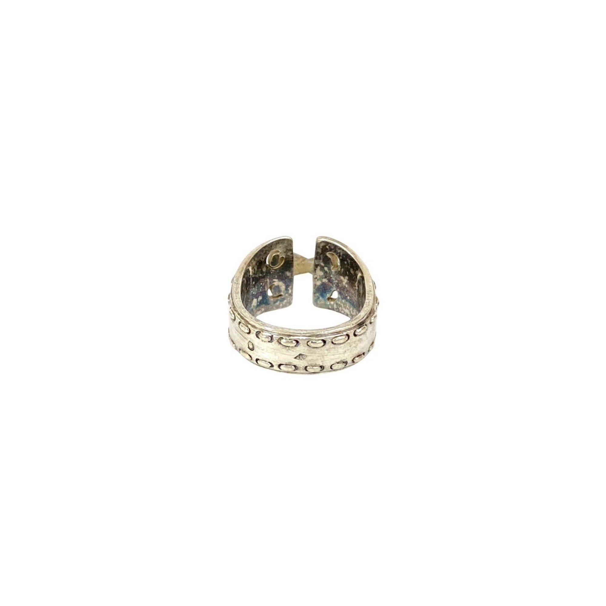 Hermes HERMES Mexico Ring, 925 Sterling Silver, Size 9, Women's, 47918 Size ONE SIZE - 6 Thumbnail