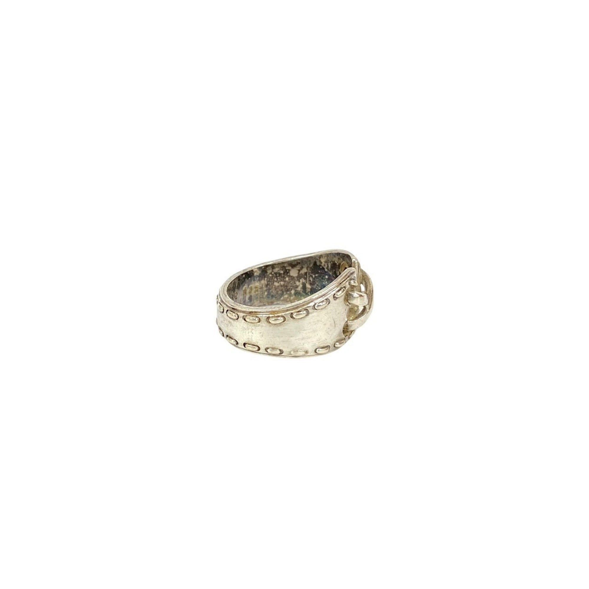 Hermes HERMES Mexico Ring, 925 Sterling Silver, Size 9, Women's, 47918 Size ONE SIZE - 4 Thumbnail