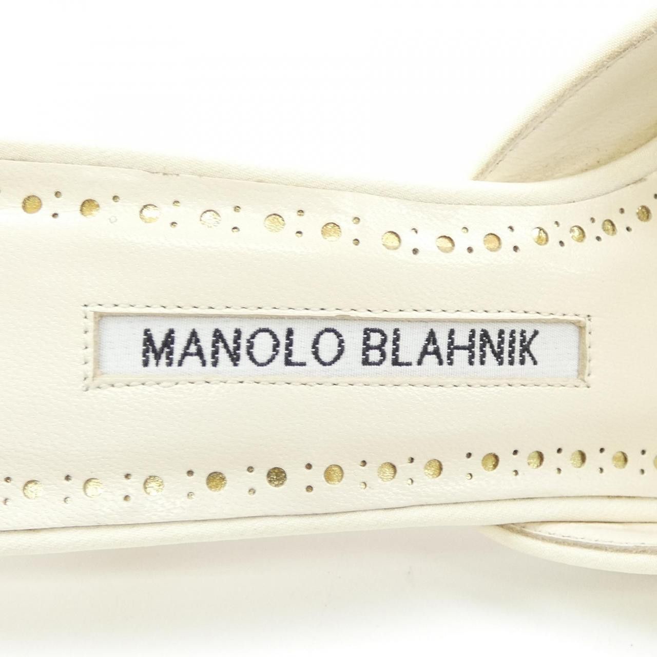 Manolo Blahnik Manolo Blahnik Manolo Blahnik Pumps Leather Shoes DUTY FREE for USA Size ONE SIZE - 6 Thumbnail
