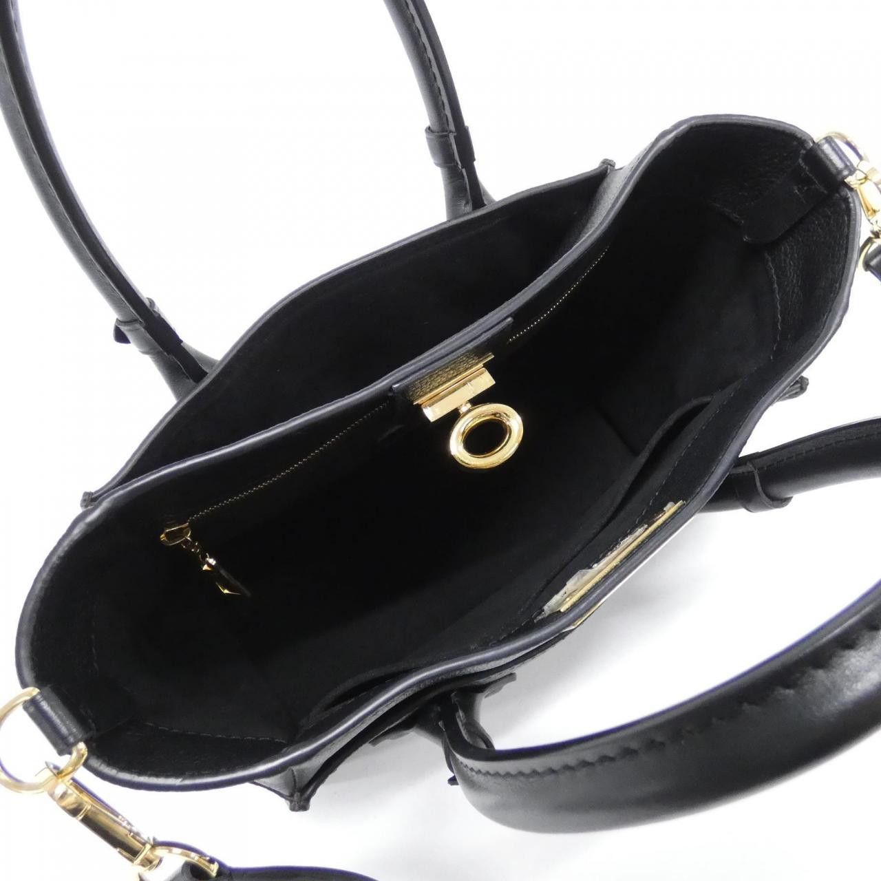Louis Vuitton Louis Vuitton Louis Vuitton On My Side Calf Coated Canvas Bag Leather Handbag M57728 DUTY FREE for USA Size ONE SIZE - 7 Thumbnail