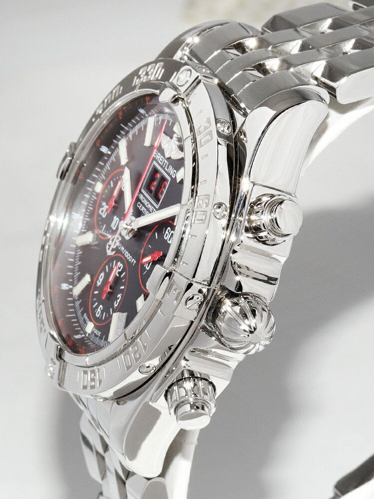 Breitling Breitling Breitling Blackbird Red Strike Stainless Steel Limited Edition Metal Automatic A44359 DUTY FREE for USA Size ONE SIZE - 4 Thumbnail