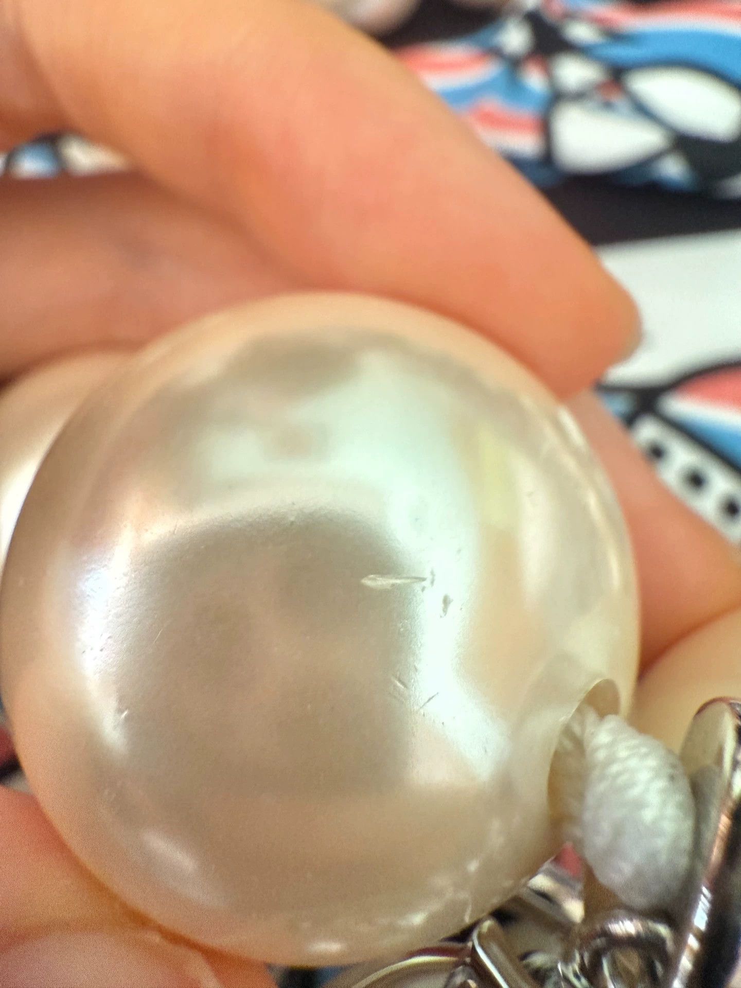 Chanel giant water drop pearl necklace Size ONE SIZE - 8 Thumbnail