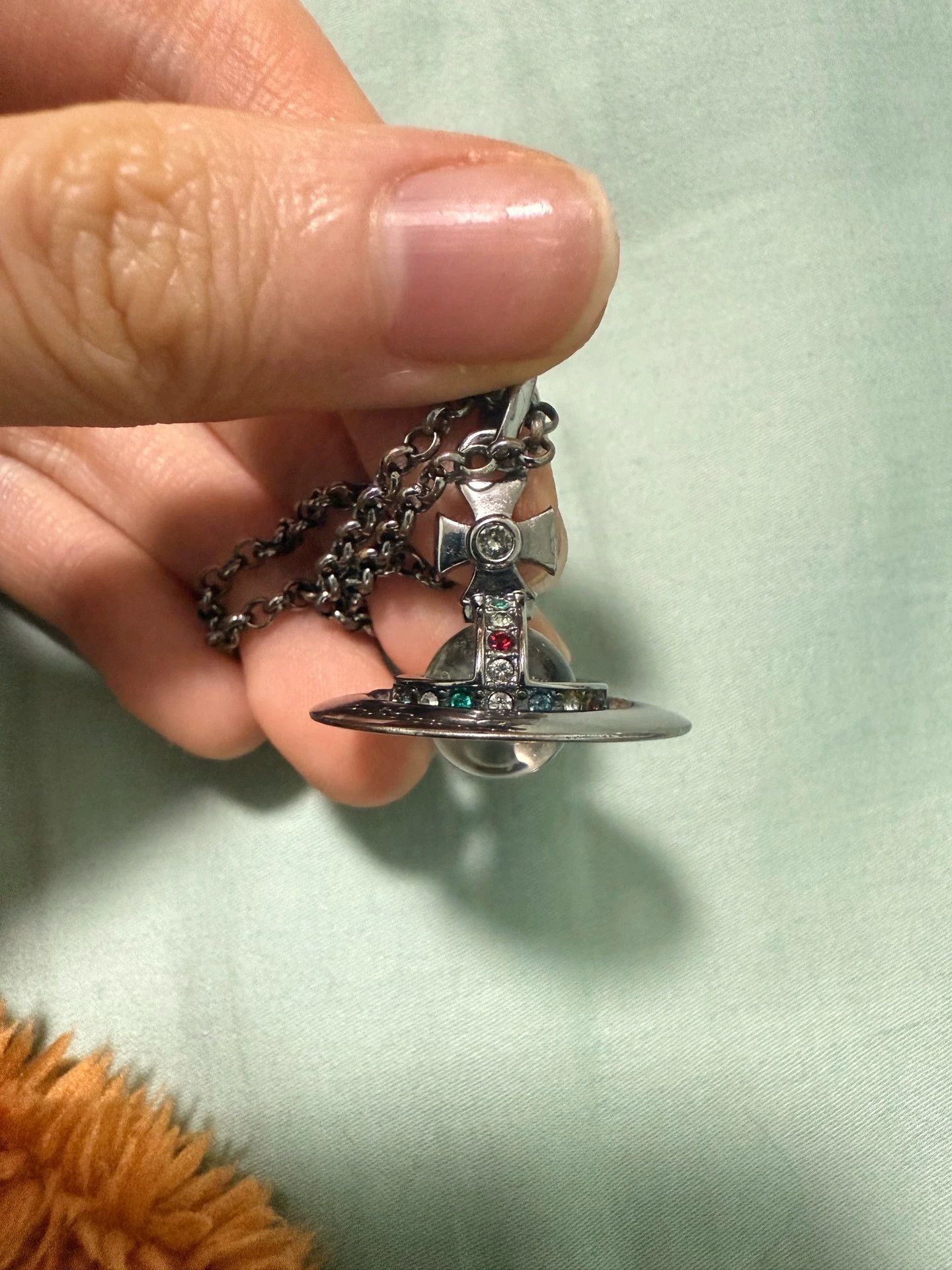 Goyard vintage black pendant necklace with minor flaws Size ONE SIZE - 7 Thumbnail