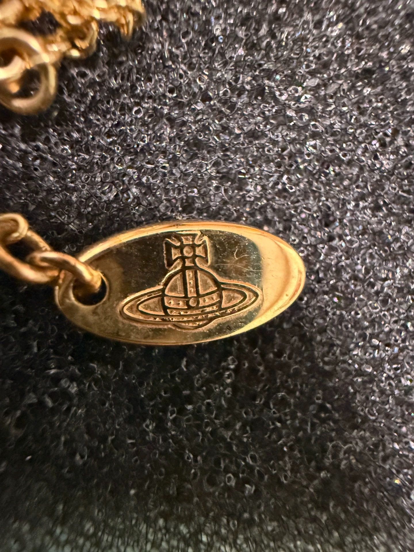 Vintage vintage lock necklace with light oxidation Size ONE SIZE - 3 Thumbnail