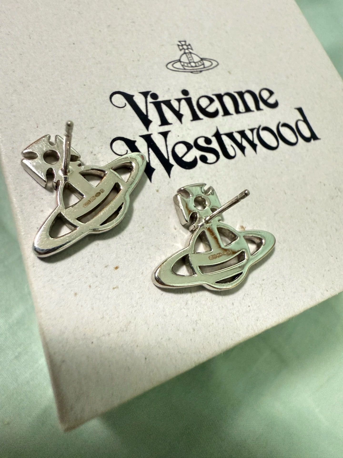 Tiffany & Co. silver saturn stud earrings for women Size ONE SIZE - 3 Thumbnail