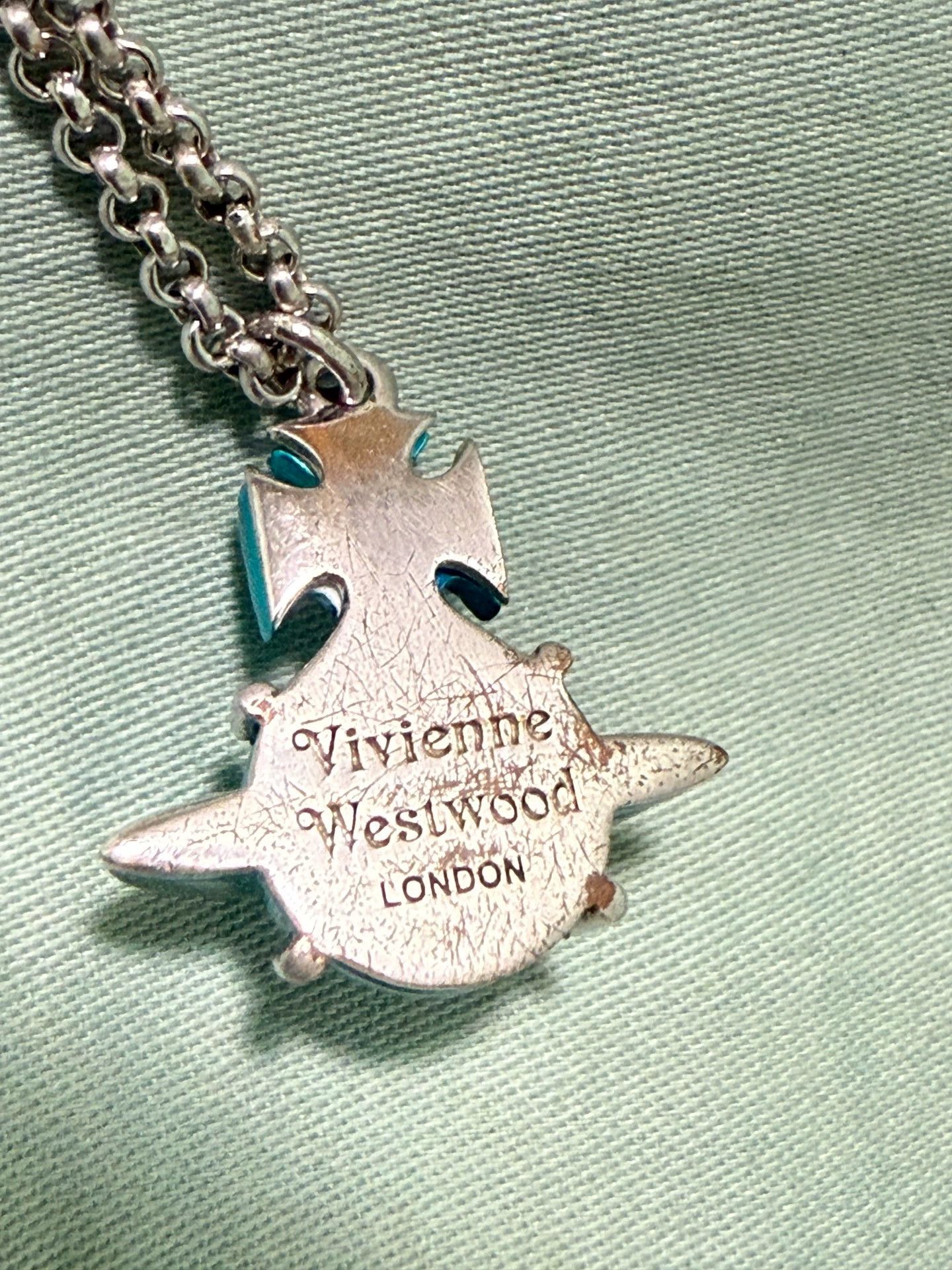 Tiffany & Co. vintage blue enamel necklace with spherical charm Size ONE SIZE - 5 Thumbnail