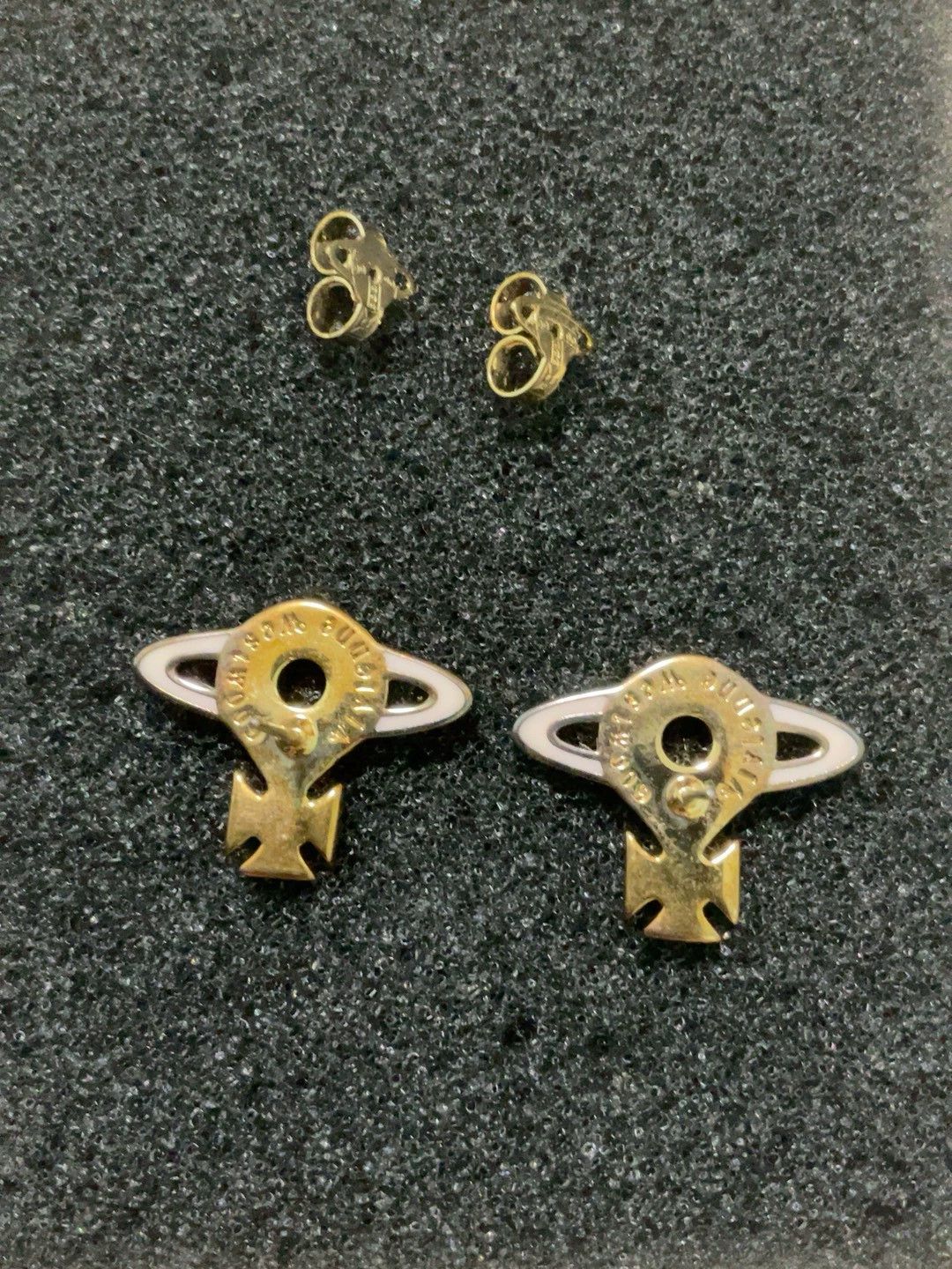 Vintage rare west coast letter earrings Size ONE SIZE - 2 Thumbnail