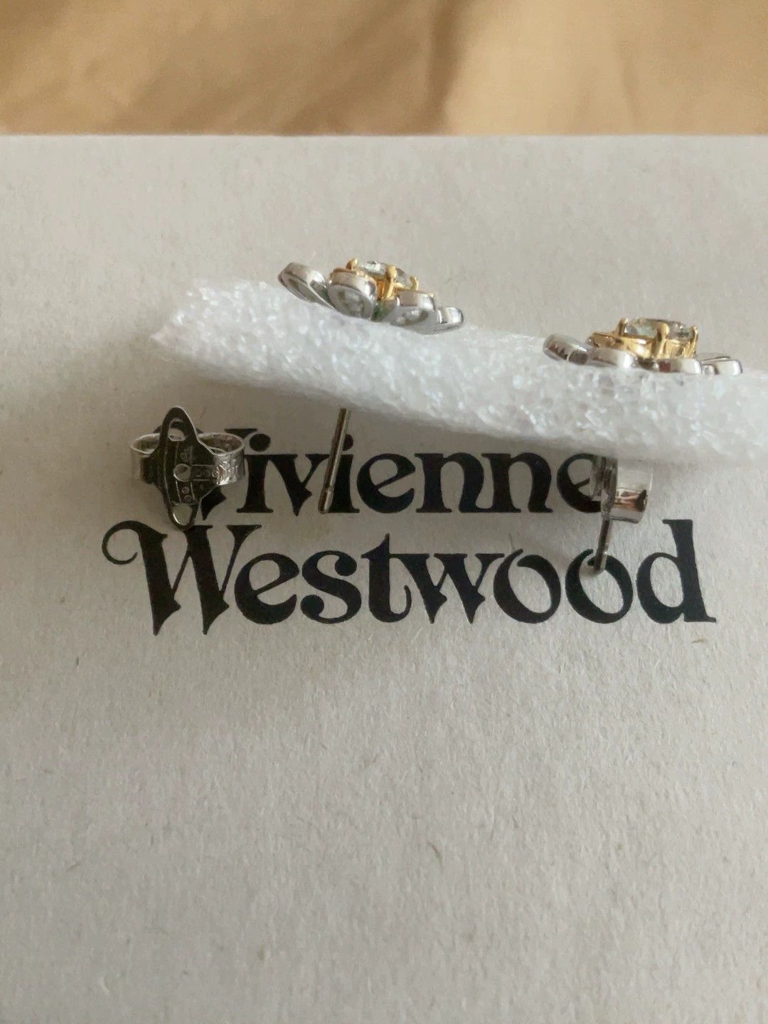 Chanel vintage westwood floral stud earrings Size ONE SIZE - 2 Thumbnail