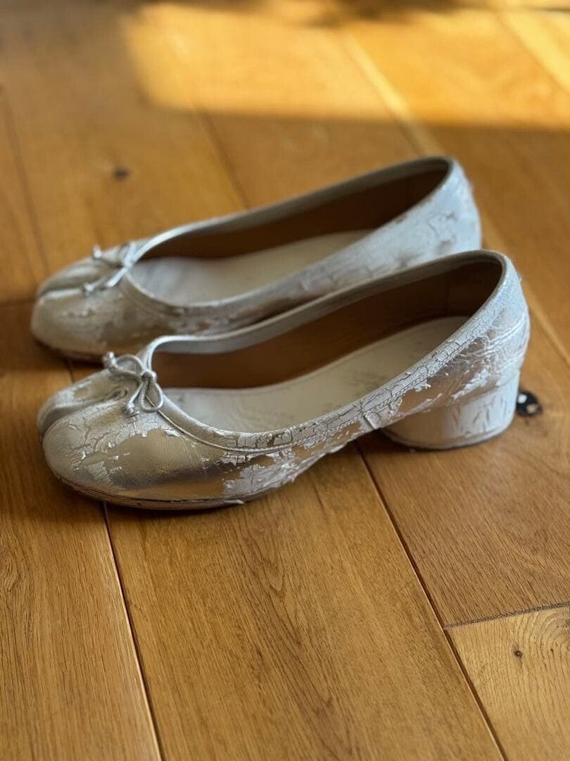 Maison Margiela Maison Margiela Tabi 3cm Cracked Heels Size US 9 / IT 39 - 2 Thumbnail