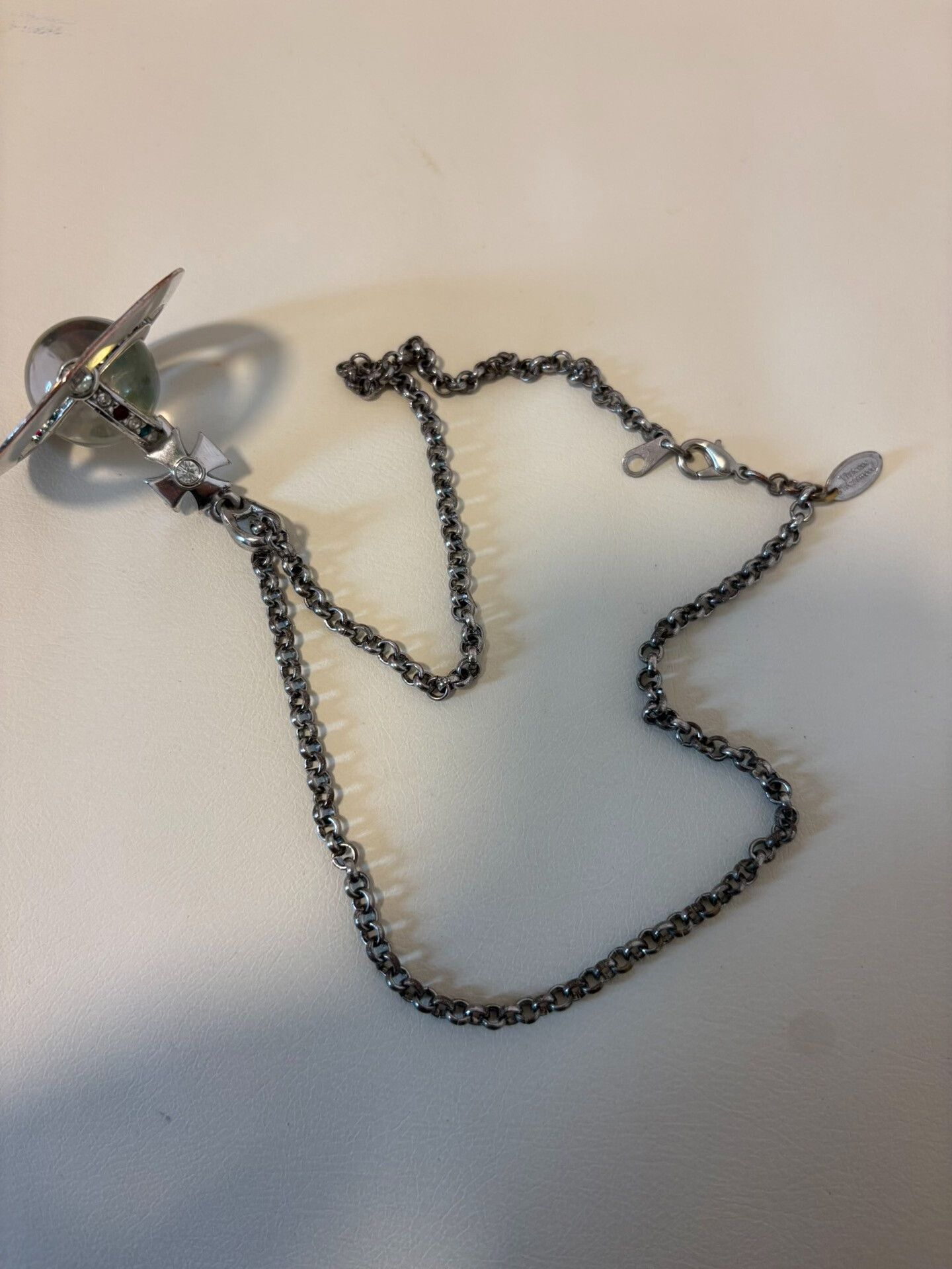 Vivienne Westwood Vivienne Westwood Silver Orb Necklace Size ONE SIZE - 4 Thumbnail