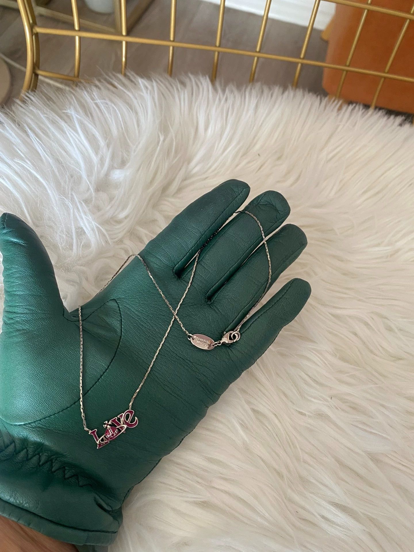 Vivienne Westwood Vivienne Westwood Love Saturn Necklace Size ONE SIZE - 4 Thumbnail