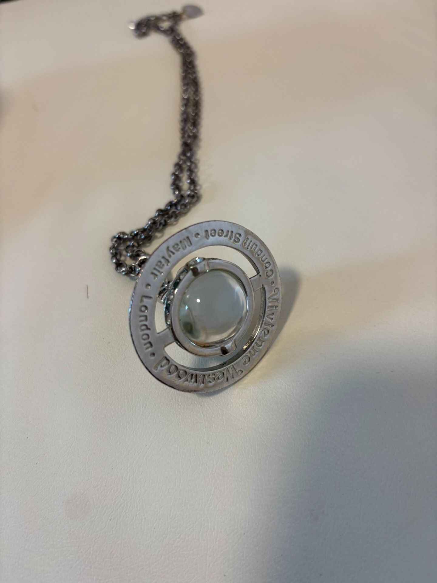 Vivienne Westwood Vivienne Westwood Silver Orb Necklace Size ONE SIZE - 3 Thumbnail