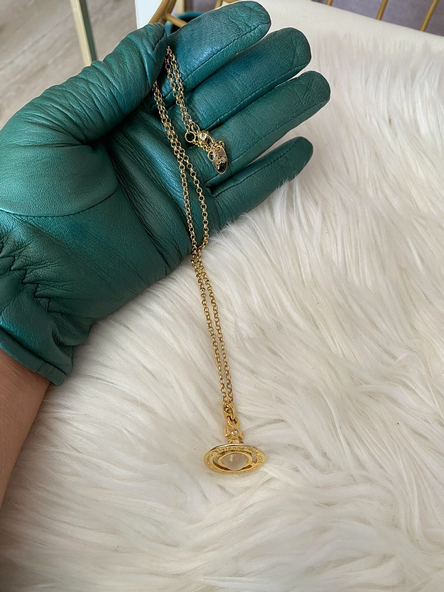 Vivienne Westwood Vivienne Westwood Gold Orb Necklace Size ONE SIZE - 5 Thumbnail