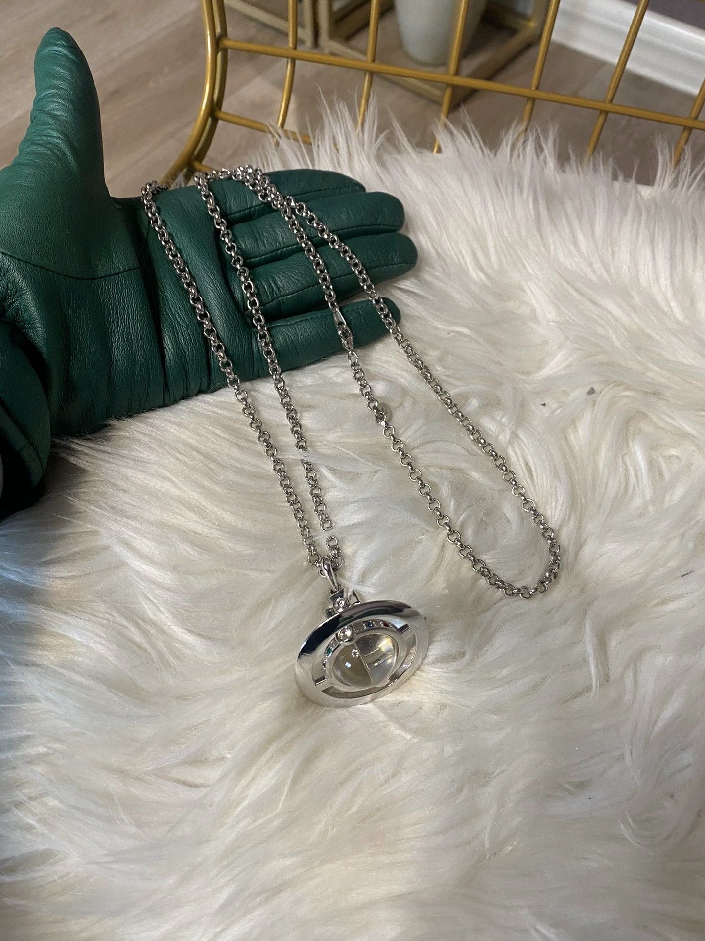 Vivienne Westwood Vivienne Westwood Silver Orb Necklace Size ONE SIZE - 5 Thumbnail
