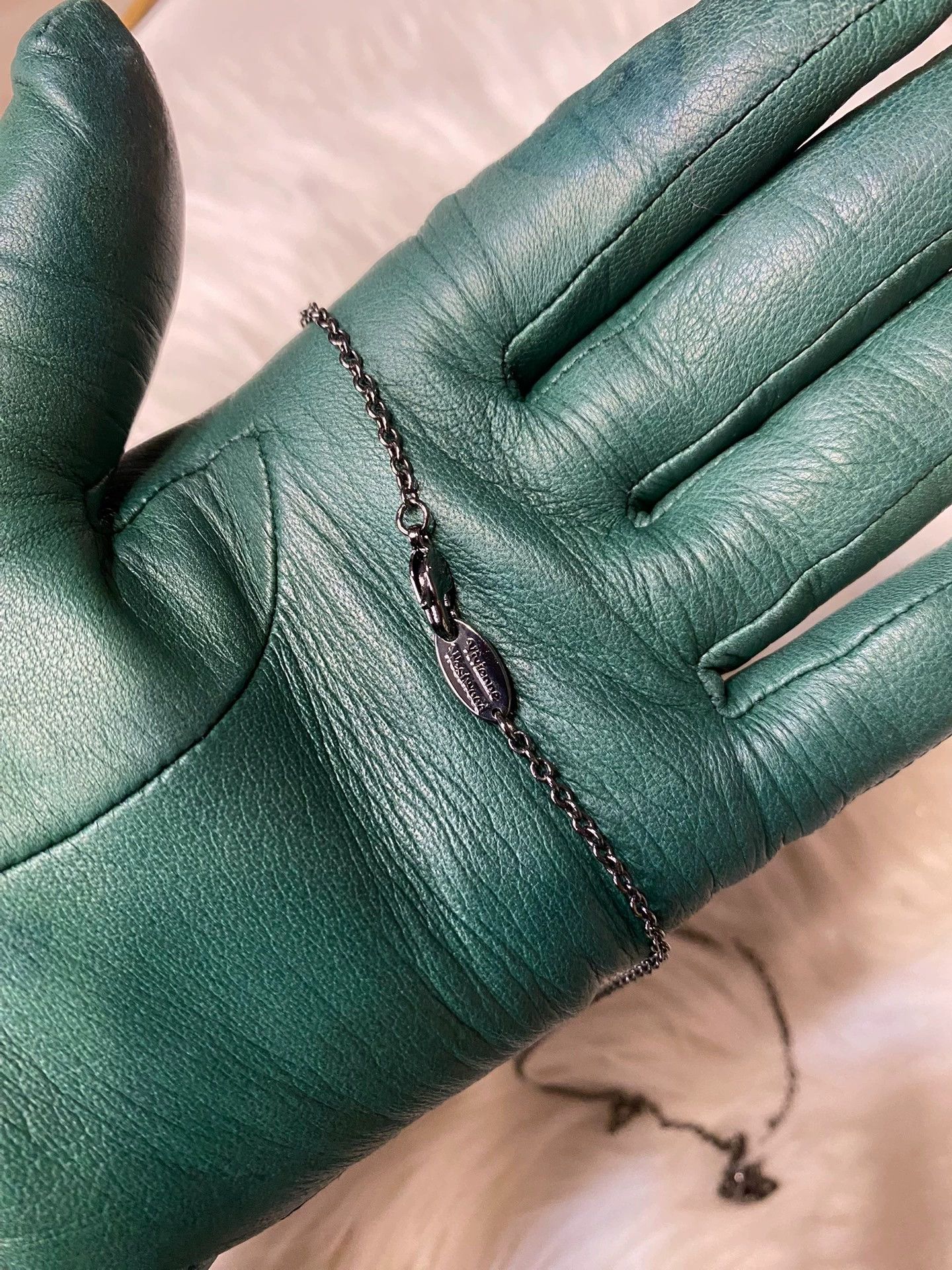 Vivienne Westwood Vivienne Westwood Purple Saturn Necklace Size ONE SIZE - 3 Thumbnail