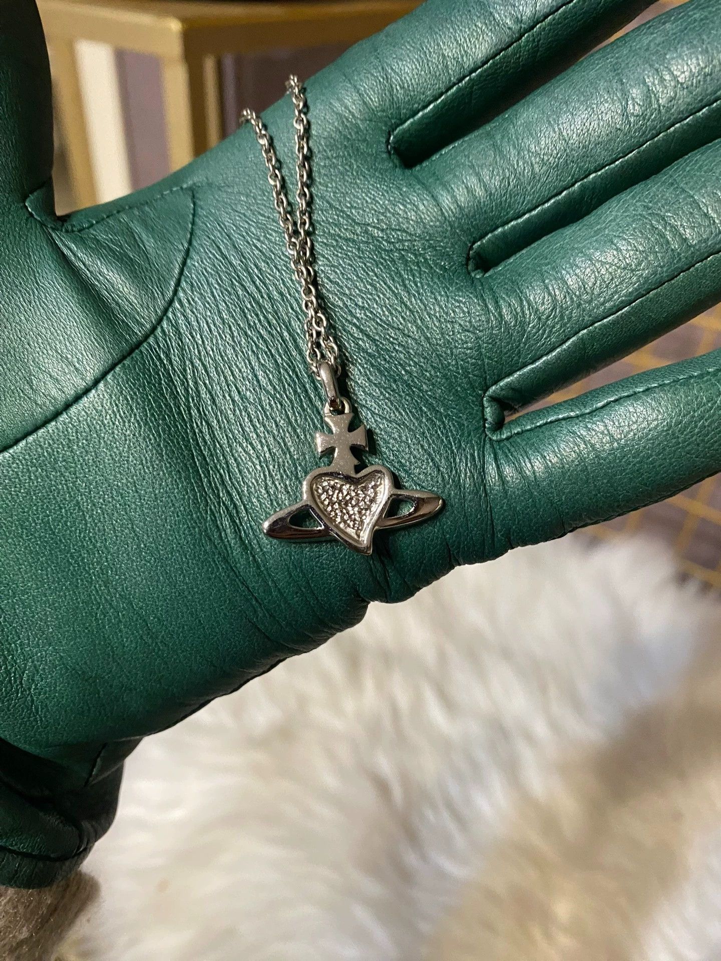 Vivienne Westwood Vivienne Westwood Black Heart Necklace Size ONE SIZE - 2 Thumbnail