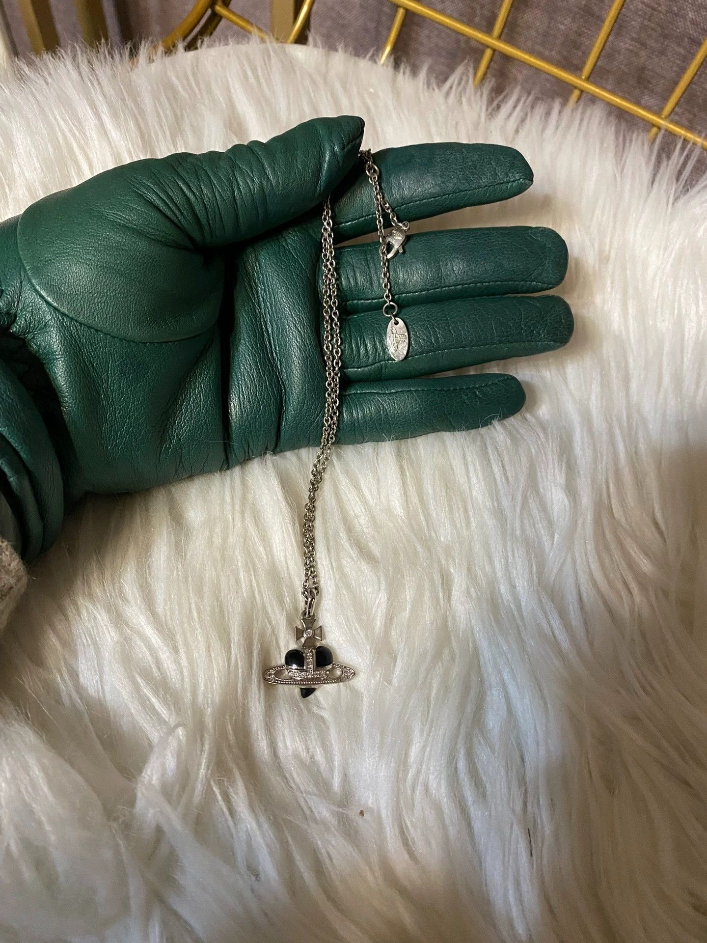 Vivienne Westwood Vivienne Westwood Black Heart Necklace Size ONE SIZE - 4 Thumbnail