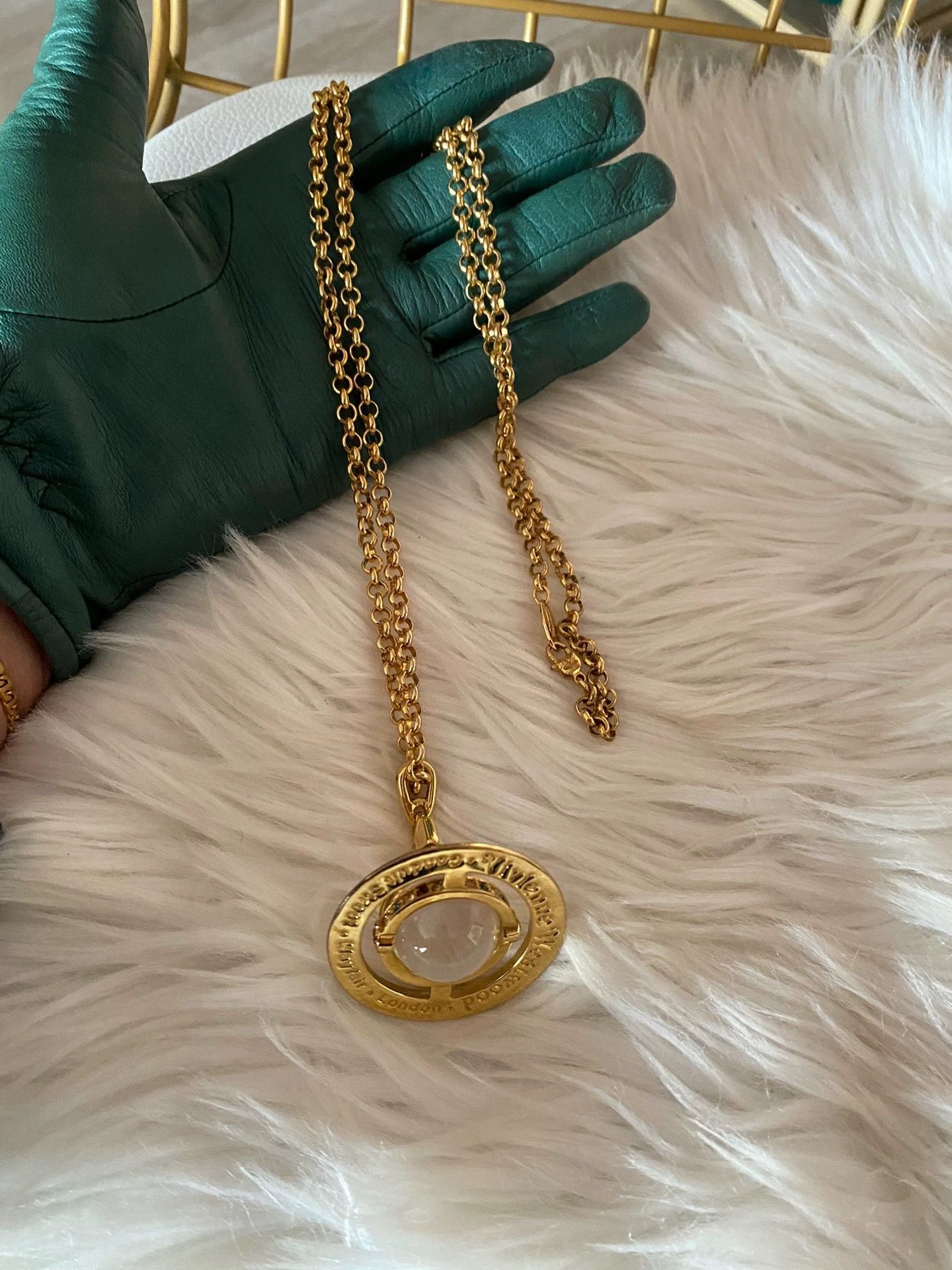 Vivienne Westwood Vivienne Westwood Gold Orb Necklace Size ONE SIZE - 5 Thumbnail