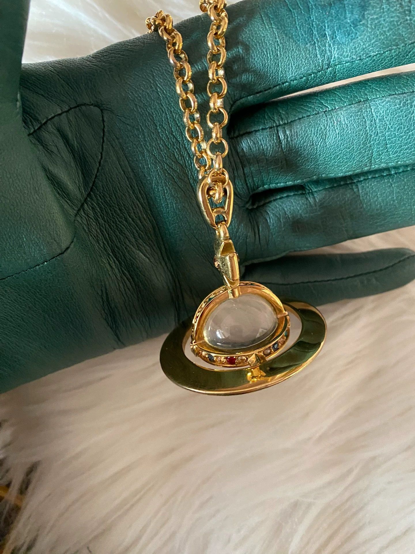 Vivienne Westwood Vivienne Westwood Gold Orb Necklace Size ONE SIZE - 2 Thumbnail