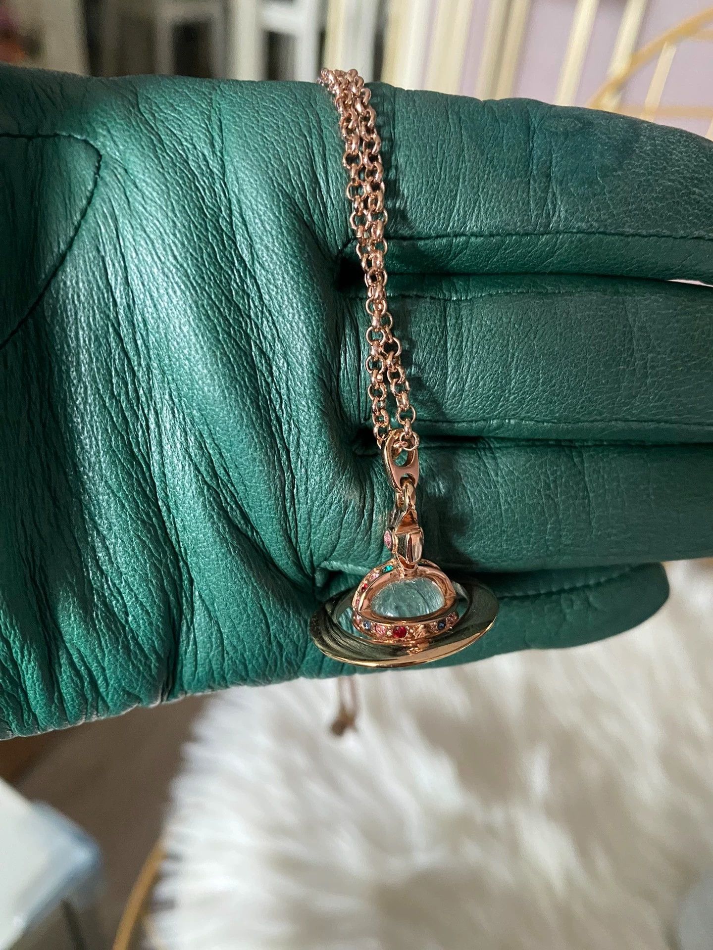 Vivienne Westwood Vivienne Westwood Medium Orb Necklace Size ONE SIZE - 2 Thumbnail