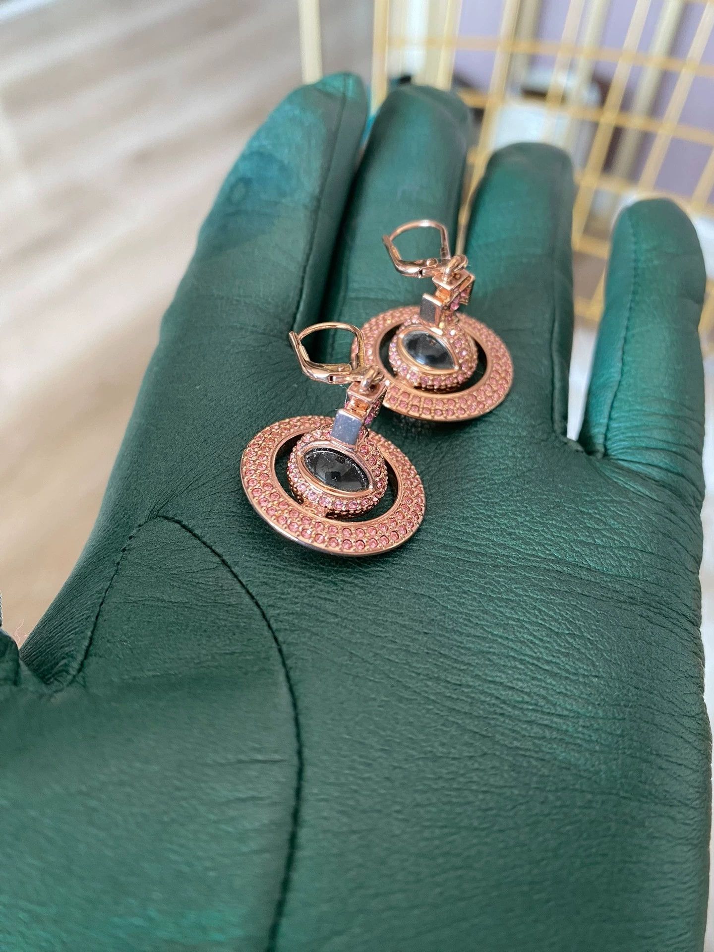 Vivienne Westwood Vivienne Westwood Pink Sorada Orb Earrings Size ONE SIZE - 2 Thumbnail
