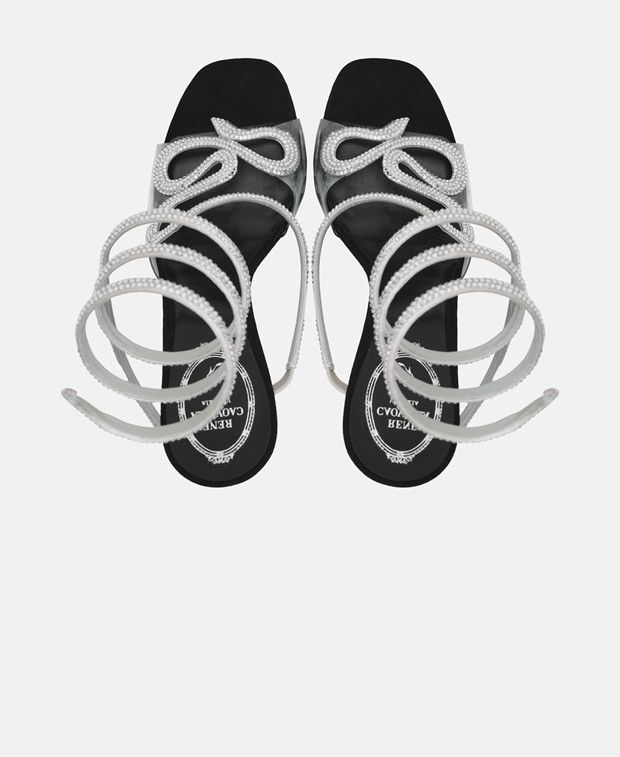 Rene Caovilla Morgana Sandals with calf lacing Size US 6 / IT 36 - 3 Thumbnail