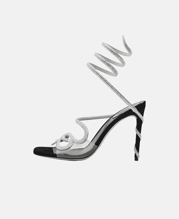 Rene Caovilla Morgana Sandals with calf lacing Size US 7.5 / IT 37.5 - 4 Thumbnail