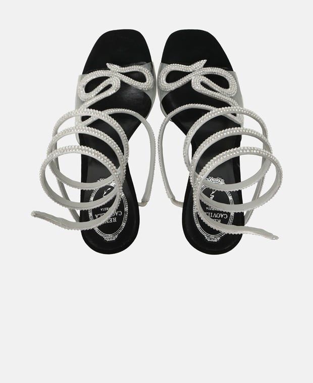 Rene Caovilla Morgana Sandals with calf lacing Size US 7 / IT 37 - 3 Thumbnail