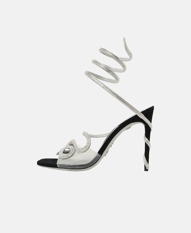 Rene Caovilla Morgana Sandals with calf lacing Size US 11 / IT 41 - 4 Thumbnail