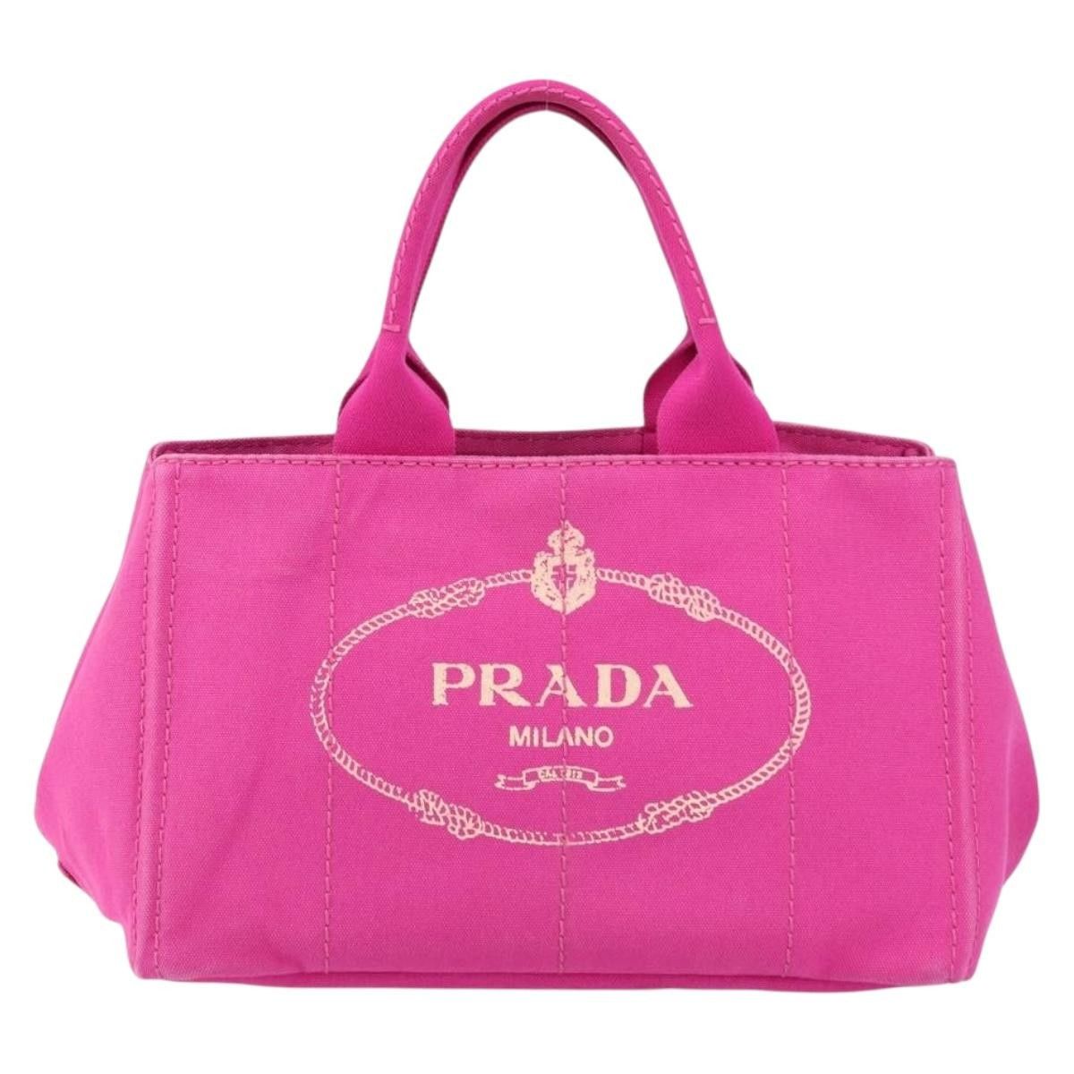 Prada Prada Canapa Tote Canvas Size ONE SIZE - 19 Thumbnail