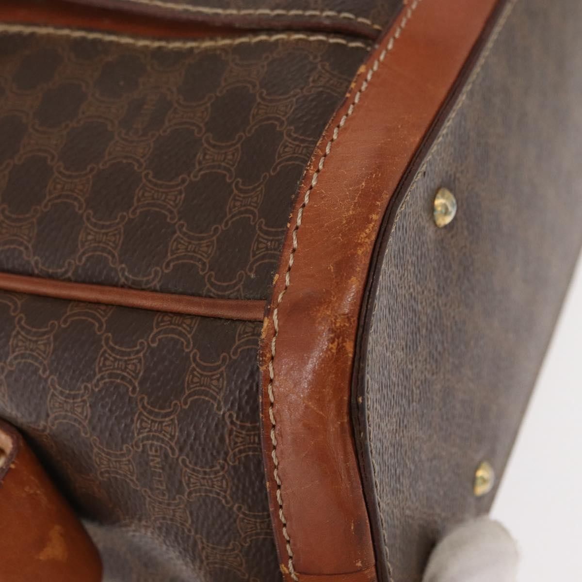 Celine Celine Vintage Macadam Canvas and Leather Size ONE SIZE - 9 Thumbnail