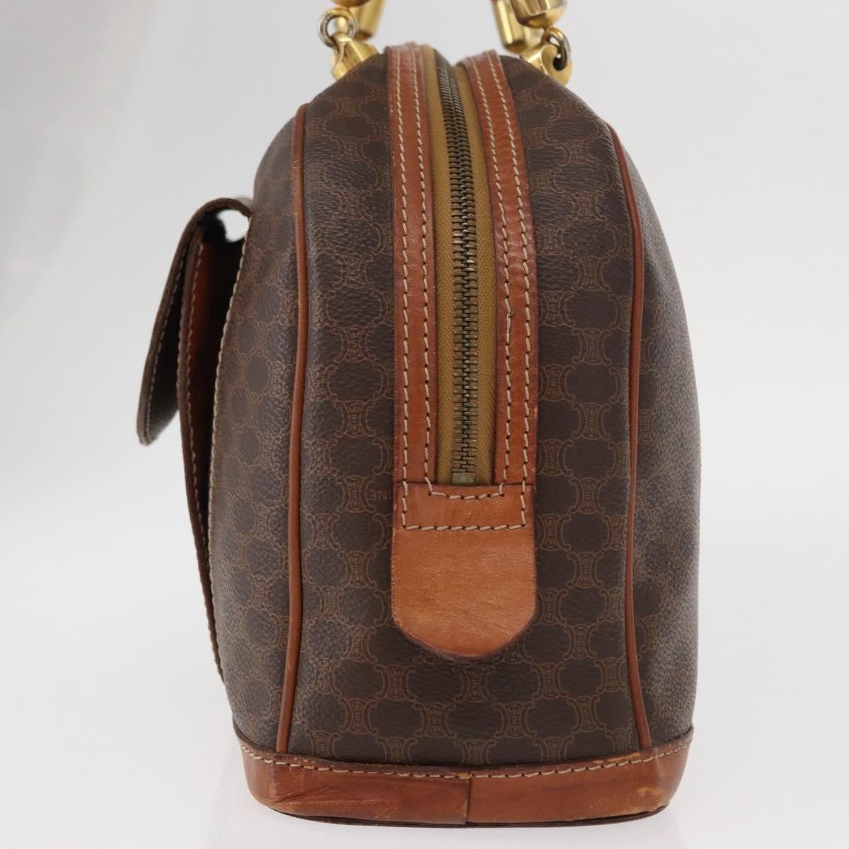 Celine Celine Vintage Macadam Canvas and Leather Size ONE SIZE - 3 Thumbnail