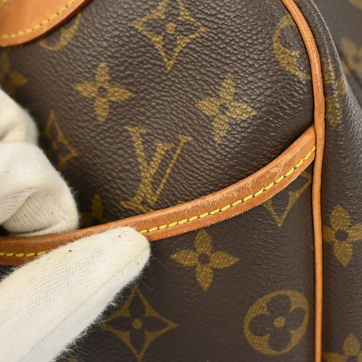 Louis Vuitton Louis Vuitton Deauville Handbag Monogram Canvas Size ONE SIZE - 9 Thumbnail