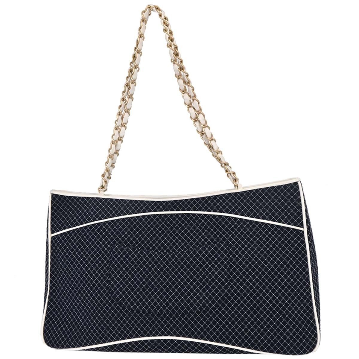 Chanel Chanel Vintage CC Zip Tote Quilted Jersey Size ONE SIZE - 2 Thumbnail
