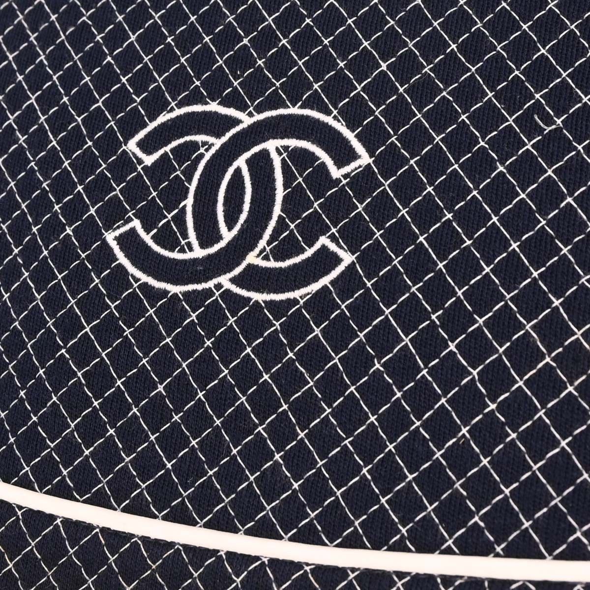 Chanel Chanel Vintage CC Zip Tote Quilted Jersey Size ONE SIZE - 10 Thumbnail