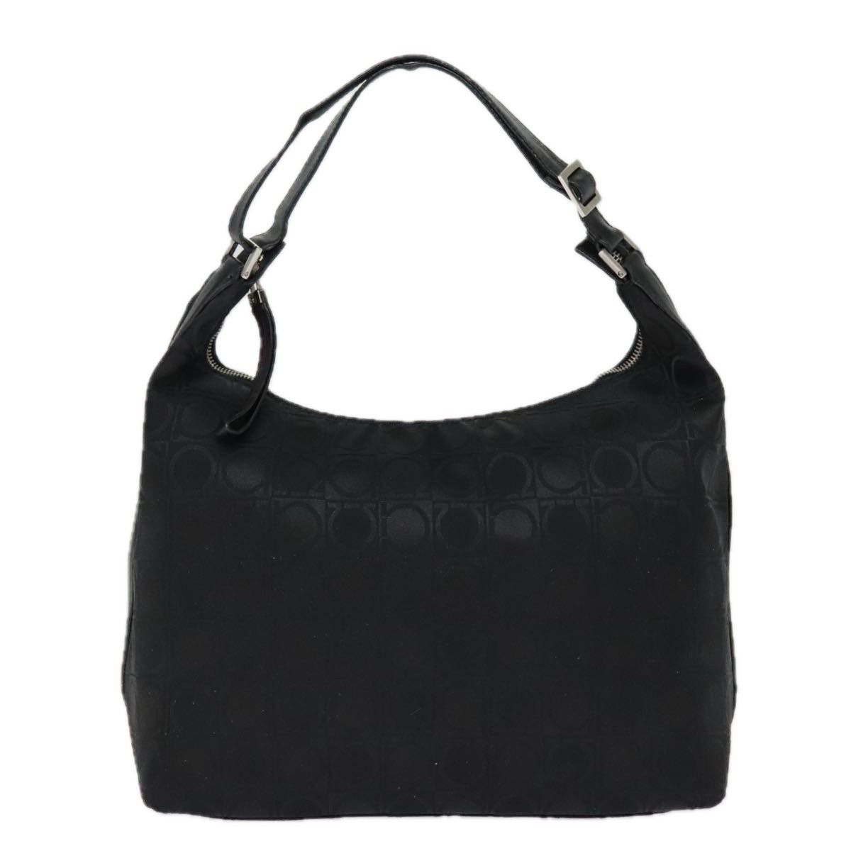 Salvatore Ferragamo Salvatore Ferragamo Gancini Shoulder Bag Nylon Size ONE SIZE - 18 Thumbnail