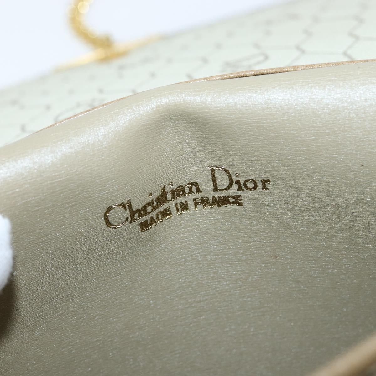 Dior Christian Dior Vintage Chain Flap Shoulder Bag Leather Size ONE SIZE - 6 Thumbnail