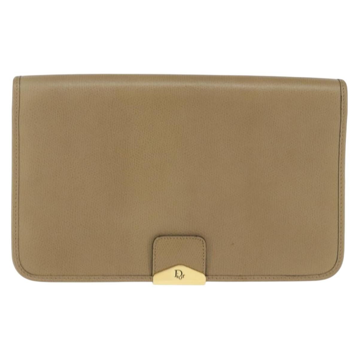Dior Christian Dior Vintage Chain Flap Shoulder Bag Leather Size ONE SIZE - 18 Thumbnail