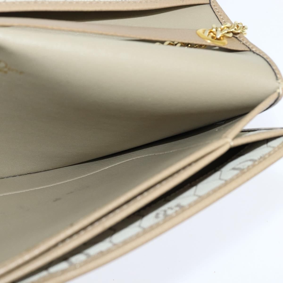 Dior Christian Dior Vintage Chain Flap Shoulder Bag Leather Size ONE SIZE - 19 Thumbnail
