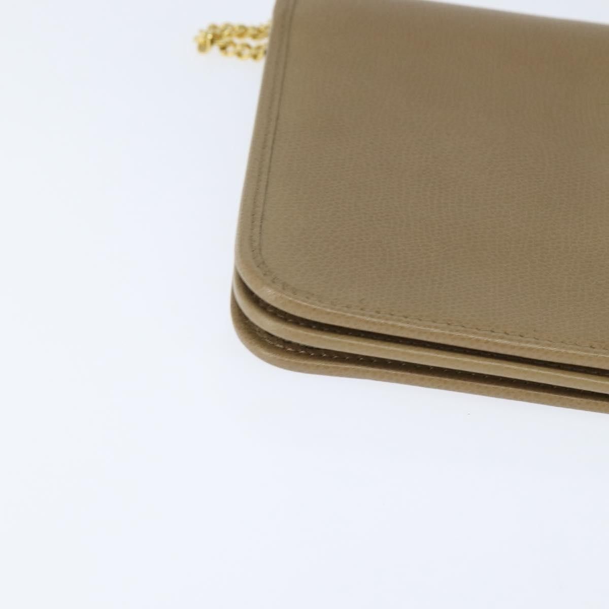 Dior Christian Dior Vintage Chain Flap Shoulder Bag Leather Size ONE SIZE - 8 Thumbnail